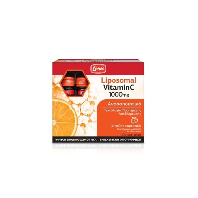 LANES - Liposomal VitaminC 1000mg | 10x10ml