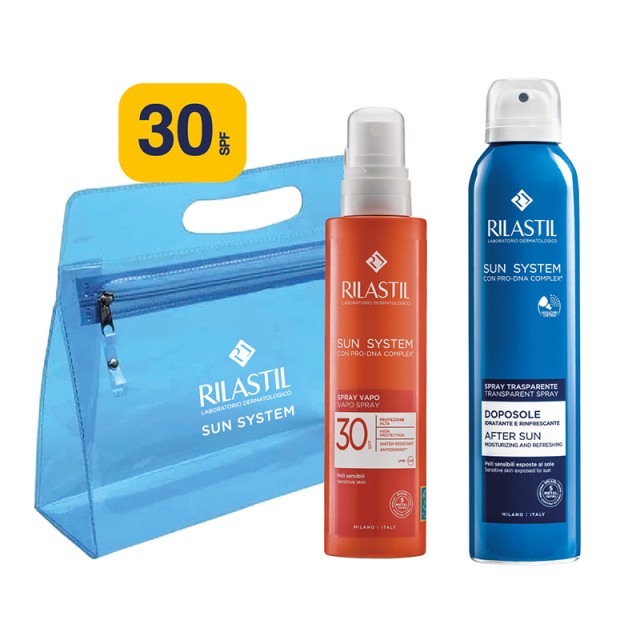 RILASTIL - Promo Sun System Vapo Spray SPF30 (200ml) & Δώρο After Sun Spray (200ml)