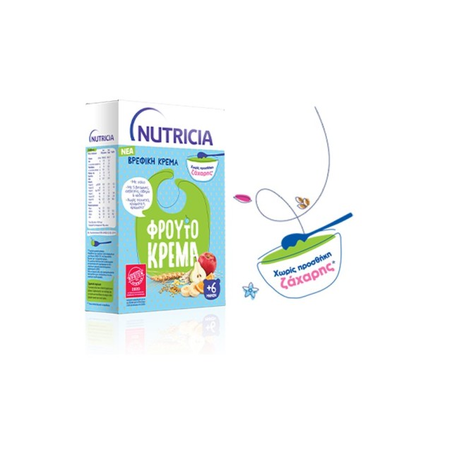 NUTRICIA - Βρεφική Κρέμα Φρουτόκρεμα από 6 μηνών | 250gr