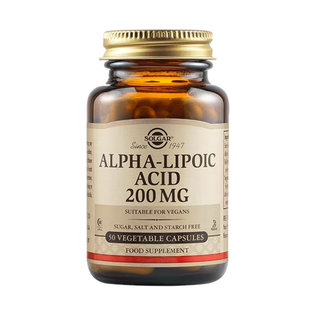 Solgar Alpha-Lipoic Acid 200mg 50 veg.caps