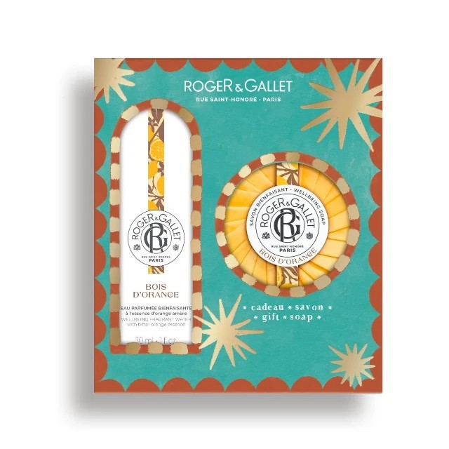 Roger & Gallet Promo Bois DOrange with Wellbeing Fragrant Water 30ml & Soap Bar 100g
