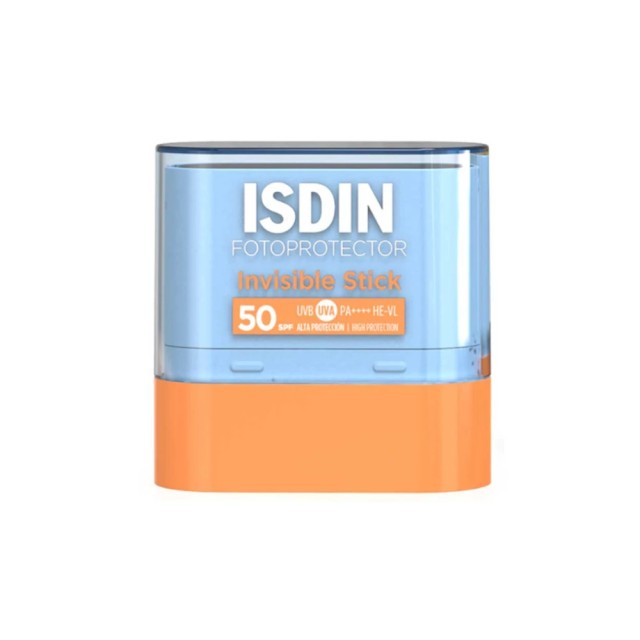 Isdin Invisible Αντηλιακό Stick Προσώπου και Χειλιών SPF50 ,10gr