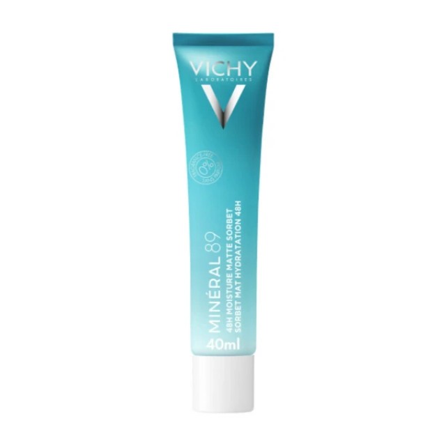 Vichy Mineral 89 48H Moisture Mat Sorbet Gel 40ml