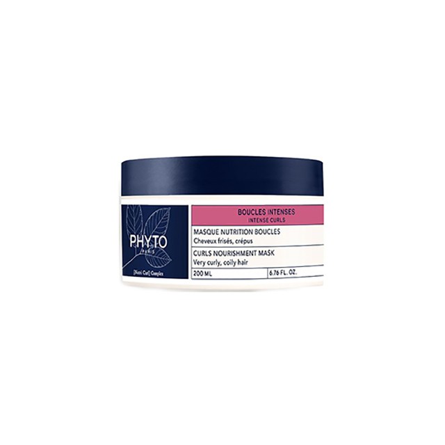 Phyto - Intense Curls Μάσκα Θρέψης Για Μπούκλες 200ml