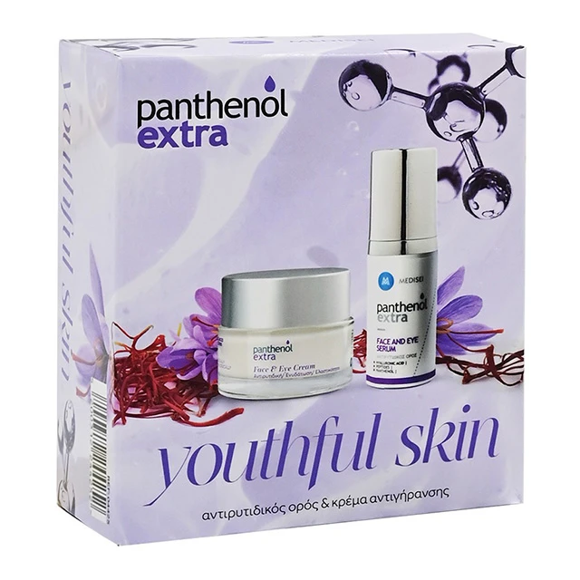 MEDISEI - Panthenol Extra Promo Youthful Skin Skin Anti-aging Face & Eye Cream (50ml) & Face & Eye Serum (30ml)