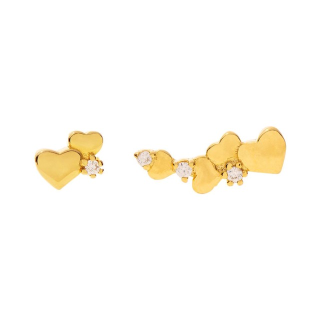 Dalee - Jewels Earrings Love Hearts No 05427 | 1 ζευγάρι