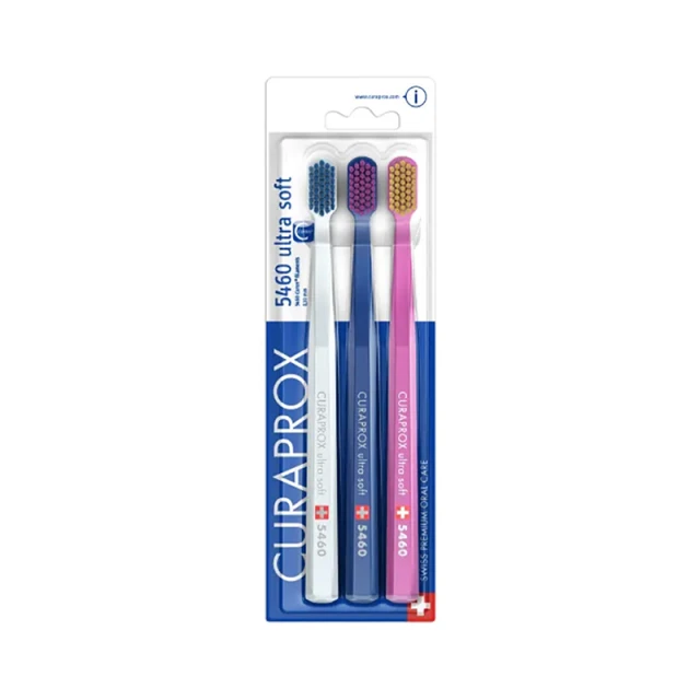 Curaprox Family Pack Toothbrush 5460 2+1 Δώρο 3τμχ