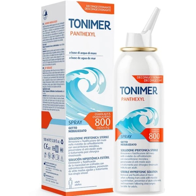 Tonimer Panthexyl Spray Nebulized Jet 100ml