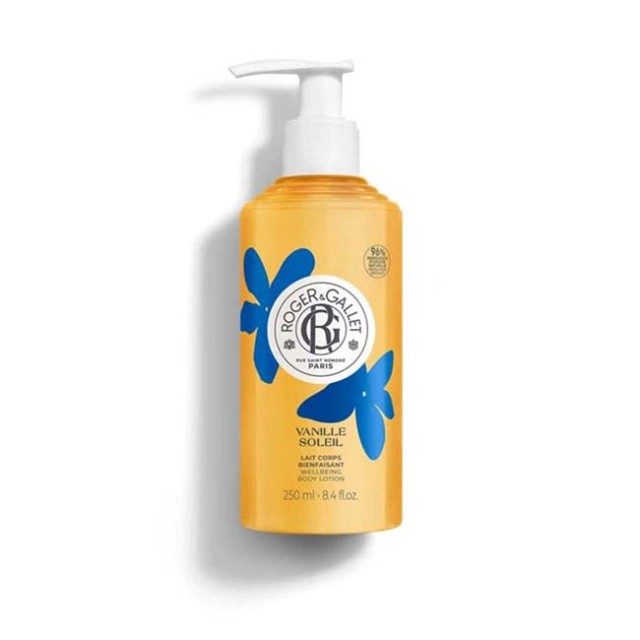 Roger & Gallet Ενυδατική Lotion Σώματος με Άρωμα Βανίλια για Ευαίσθητες Επιδερμίδες 250ml