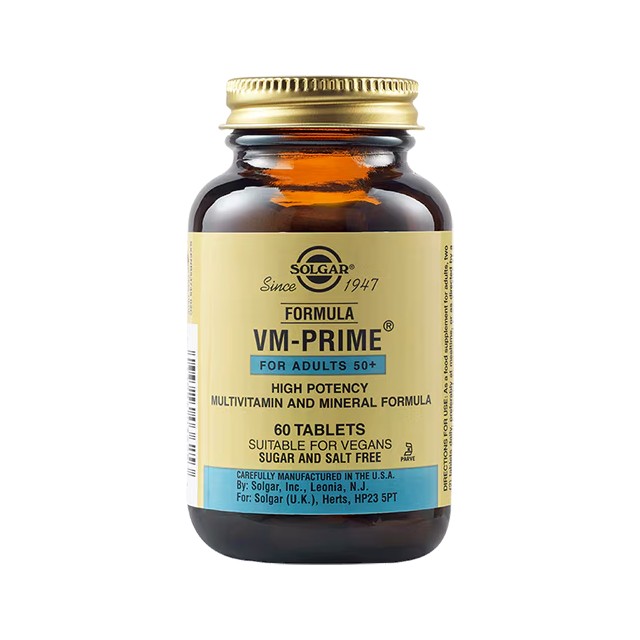 Solgar Formula VM-Prime For Adults 50Plus 60tabs