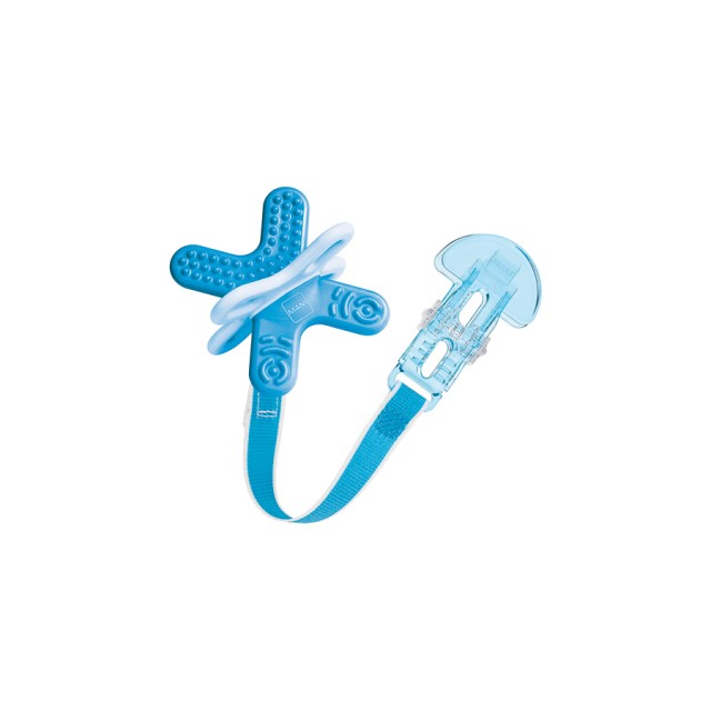 MAM - Bite & Relax & Clip 4m+ Phase 2 Blue (566) | 1τμχ