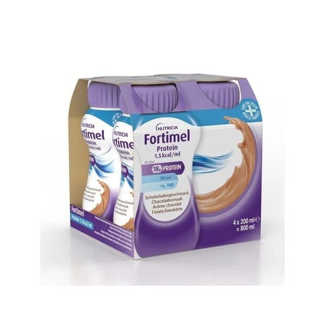 FORTIMEL PROTEIN ΣΟΚΟΛΑΤΑ 4x200ml