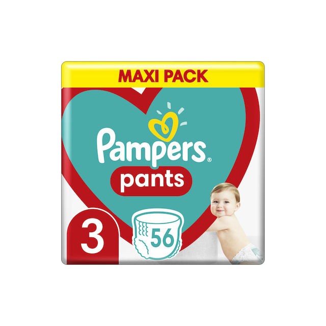PAMPERS - Pants Maxi Pack No3 (6-11kg) |  56τμχ
