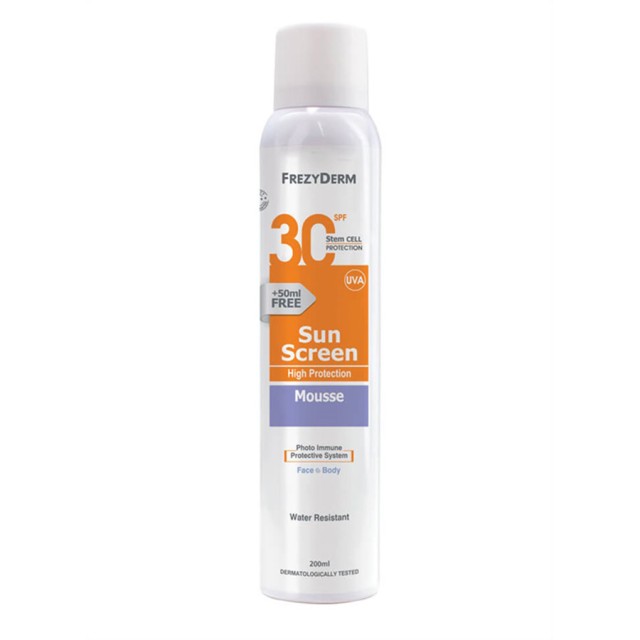 FREZYDERM - Sunscreen Mousse SPF 30 | 200ml