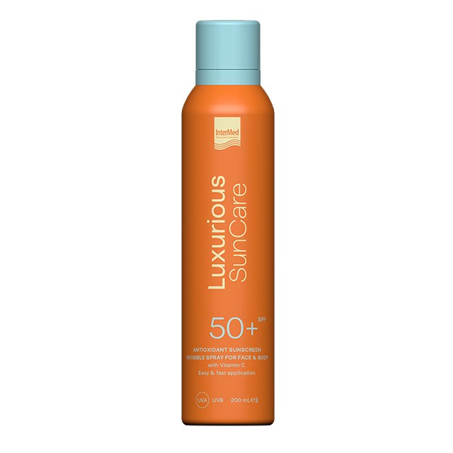 LUXURIOUS - Suncare Antioxidant Sunscreen Invisible Spray SPF50+ | 200ml