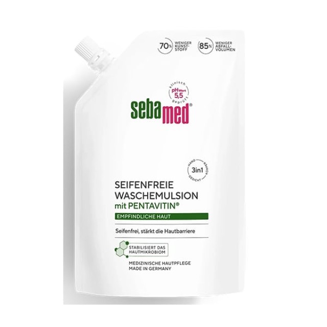 Sebamed Liquid Face & Body Wash Refill 400ml
