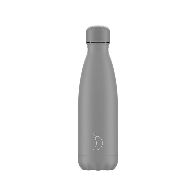CHILLYS - Bottle Matte Grey | 500ml
