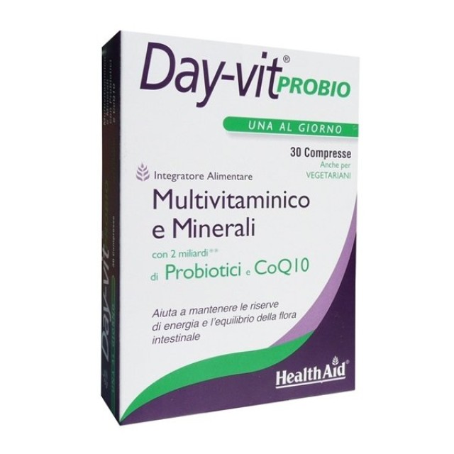 HEALTH AID - Day-Vit Probio Probiotics CoQ10 | 30caps