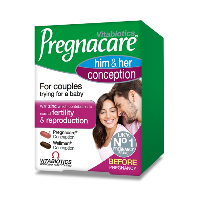 VITABIOTICS - Pregnacare Him & Her Conception | 2x30tabs