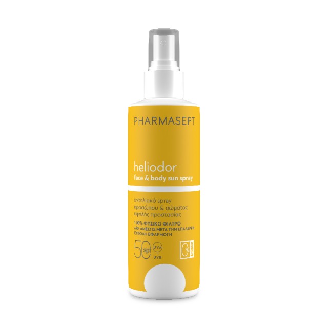 PHARMASEPT - Heliodor Face & Body Sun Spray SPF50 | 165g