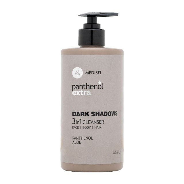 PANTHENOL Extra - Dark Shadows 3 in 1 Cleanser Face,Body & Hair | 500ml