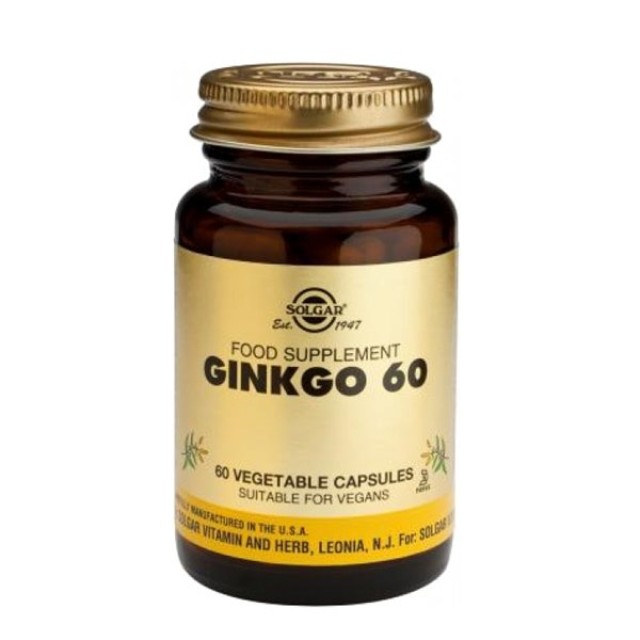 SOLGAR - Gingko Biloba 60mg | 60caps