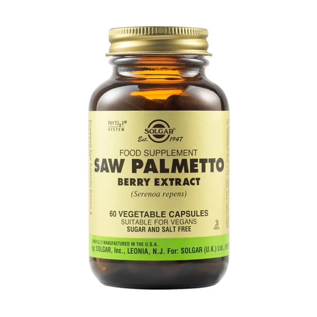 SOLGAR -  Saw Palmetto Berry Extract | 60veg.caps