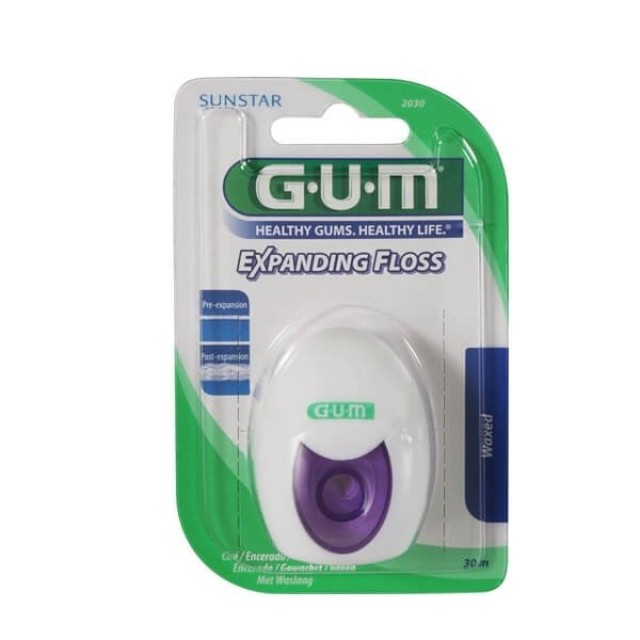 GUM - 2030 Expanding Floss 30m | 1τμχ