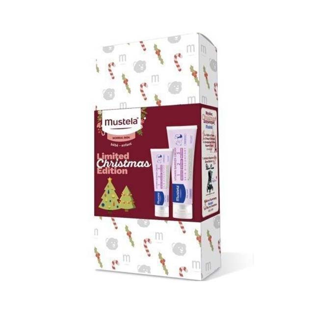 MUSTELA - Limited Christmas Edition 123 Vitamin Barrier Cream Κρέμα Αλλαγή Πάνας (100ml) & Δώρο 50ml