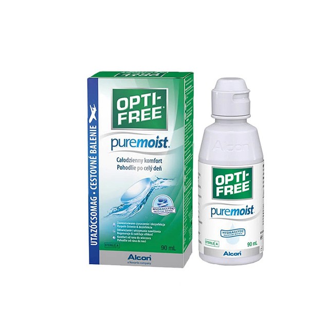 ALCON - Opti free Pure Moist Travel Pack | 90ml