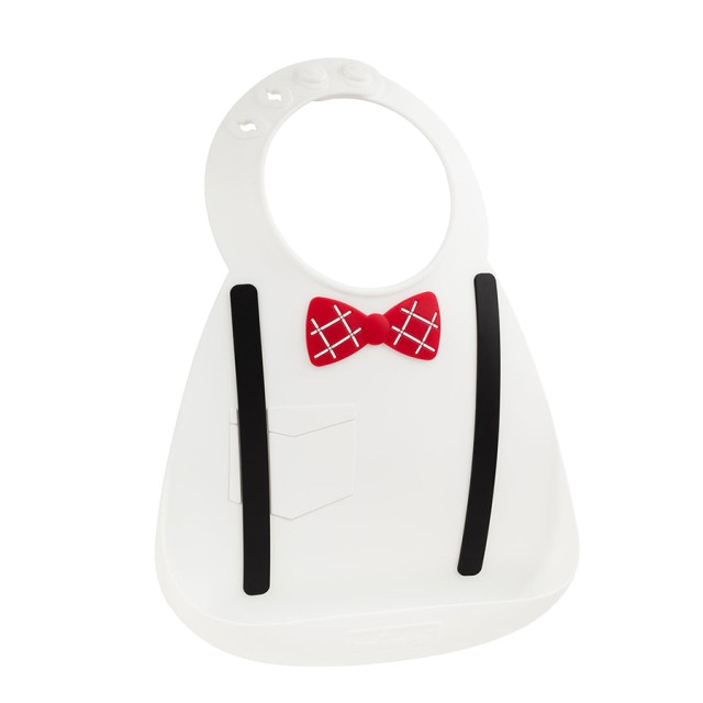 MAKE MY DAY - Baby Bib Scholar White 6m+ | 1τμχ