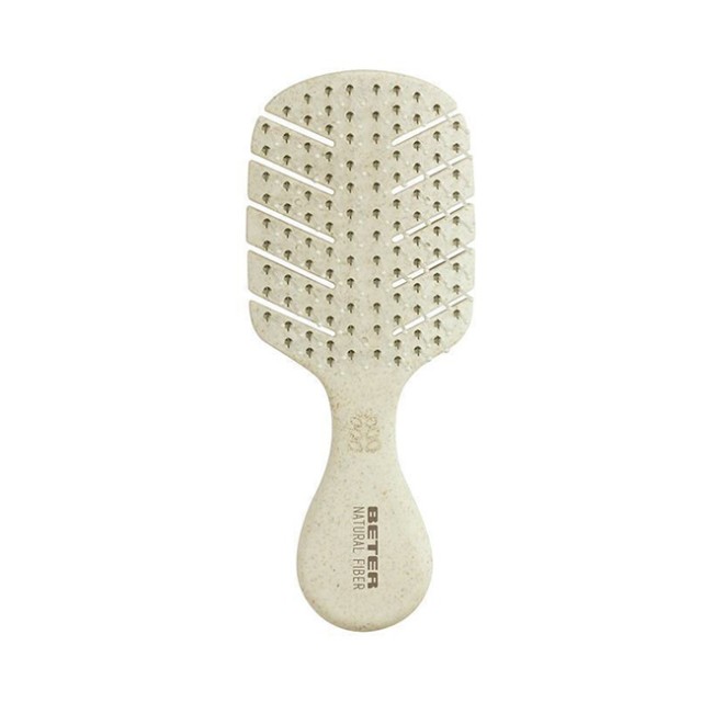 Beter Natural Fiber Mini Detangling Hair Brush Βούρτσα Μαλλιών Μπεζ