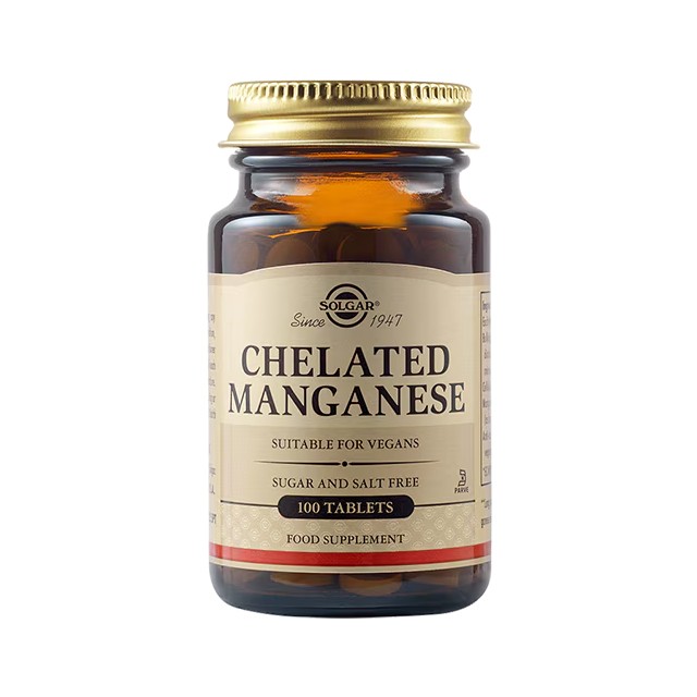 Solgar Chelated Manganese 100tabs