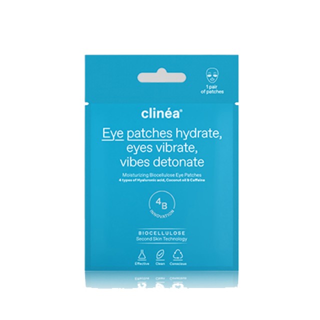 Clinea - Moisturizing Biocellulose Eye Patches 1pair