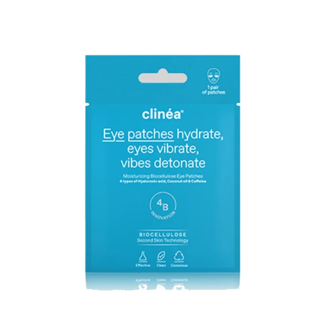Clinea - Moisturizing Biocellulose Eye Patches 1pair