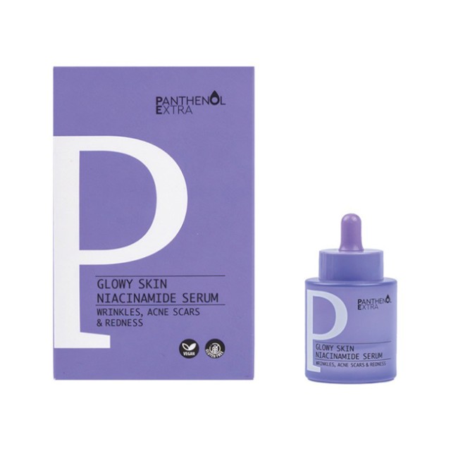 Panthenol Extra Glowy Skin Oρός με Νιασιναμίδη, 30ml