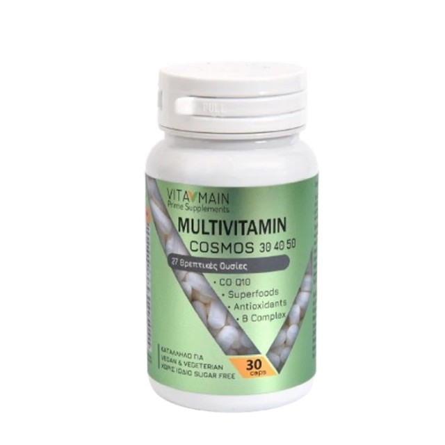 Vitamain Cosmos Multivitamin 30-40-50 Συμπλήρωμα Διατροφής 30caps