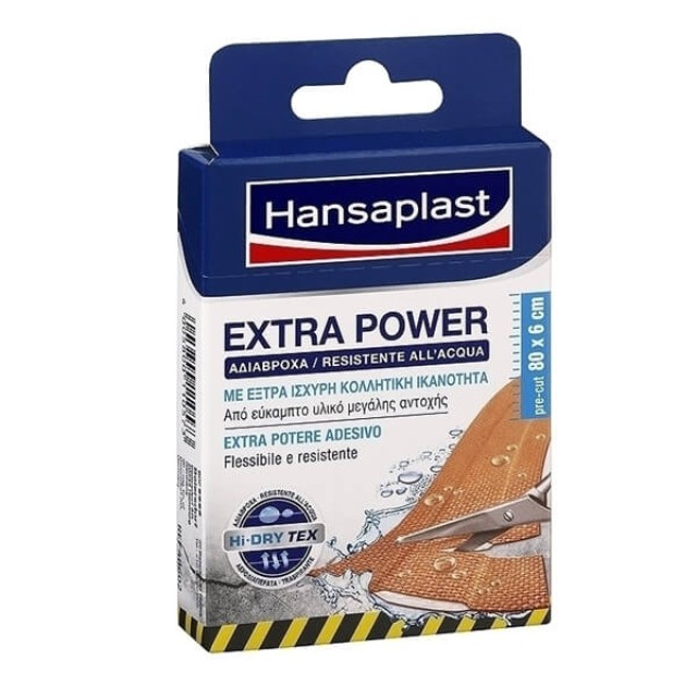 HANSAPLAST - Extra Power Αδιάβροχα Επιθέματα 80cm x 6cm 