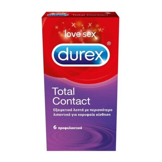 DUREX - Total Contact | 6 τμχ