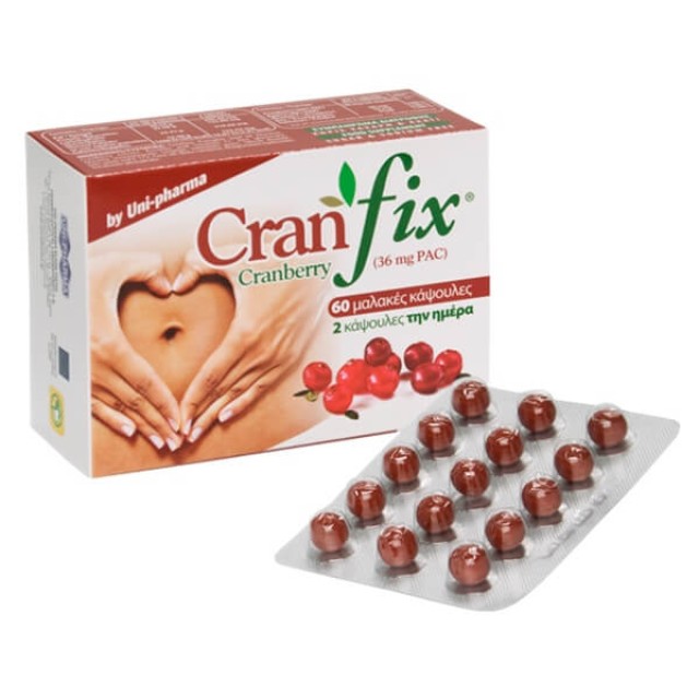 UNI PHARMA - Cranfix Cranberry | 60caps
