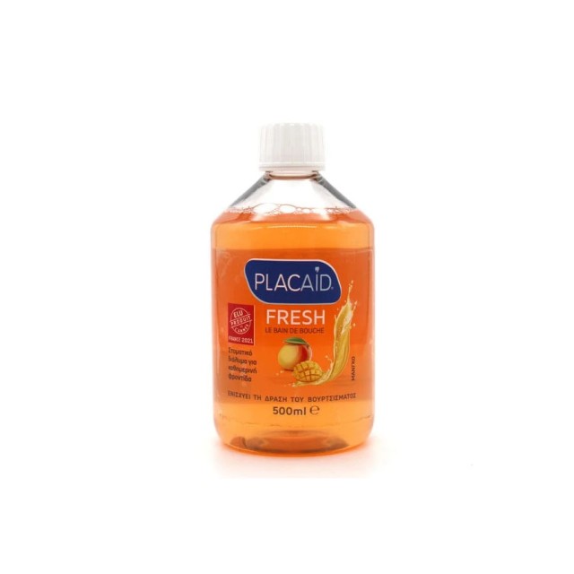 PLACAID - Fresh Mouthwash Μάνγκο | 500ml