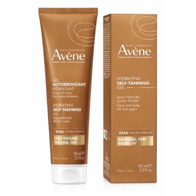 Avene Hydrating Self-Tanning Gel Αυτομαυρίσματος για Πρόσωπο και Σώμα, 100ml