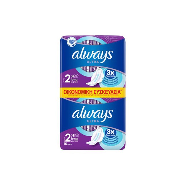 ALWAYS - Ultra Long Plus Duo | 16τεμ