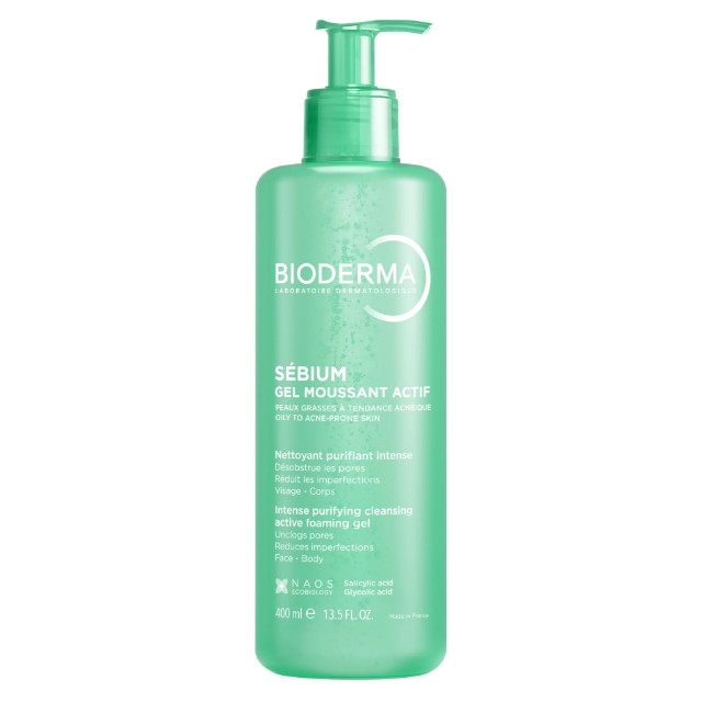 Bioderma Sebium Gel Moussant Actif 400ml