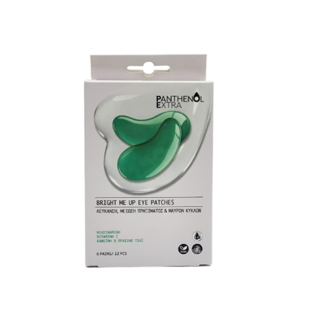 Panthenol Extra Bright Me Up Eye Patches 6 ζευγάρια