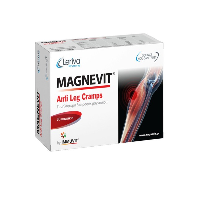 LERIVA - Magnevit Anti Leg Cramps | 30 caps