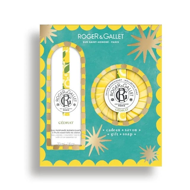 Roger & Gallet Promo Cedrat with Wellbeing Fragrant Water 30ml & Soap Bar 100g