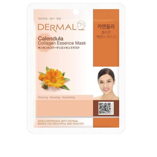 Dermal Calendula Collagen Essence Sheet Mask 23gr