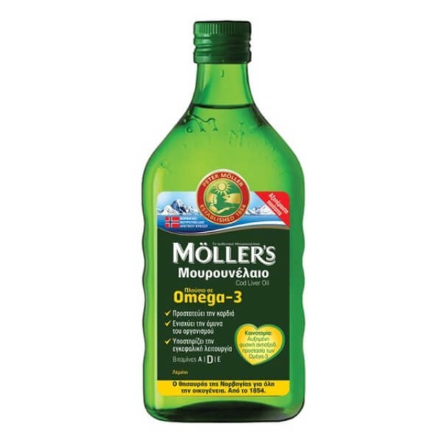MOLLERS - Μουρουνέλαιο Lemon | 250ml