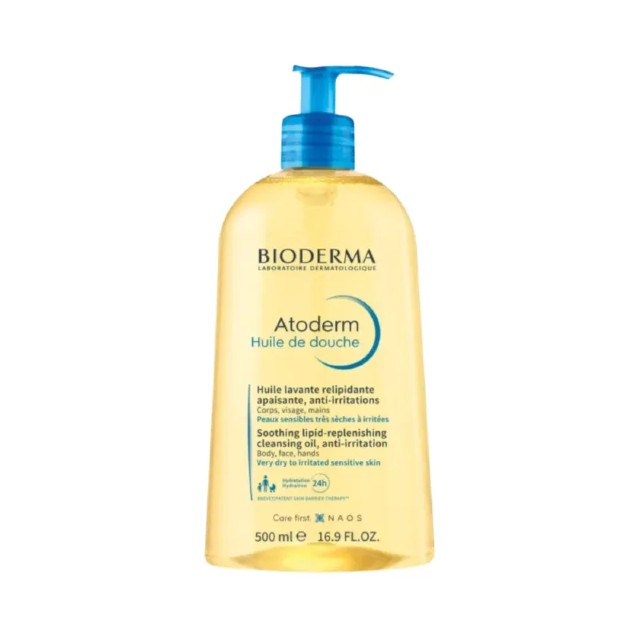 Bioderma Atoderm Huile De Douche Cleansing Oil 500ml